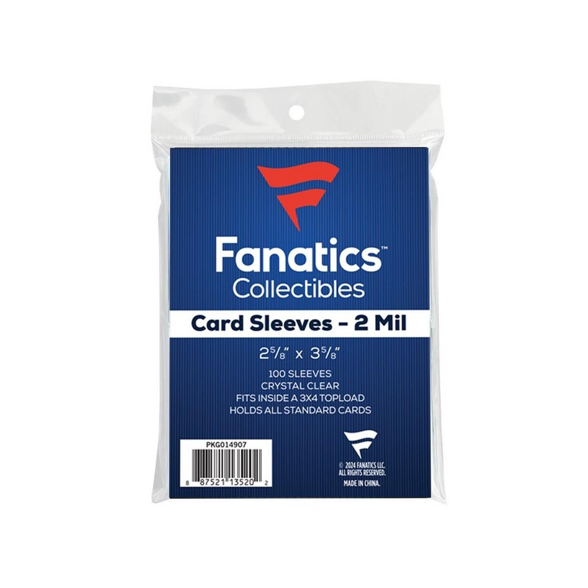 Fanatics Soft Card Sleeves