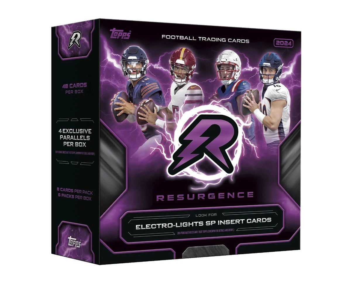 Topps 2024 Resurgence Football Factory Sealed Mega Box