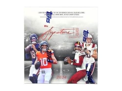 Topps 2024 Signature Class Football Mega Box