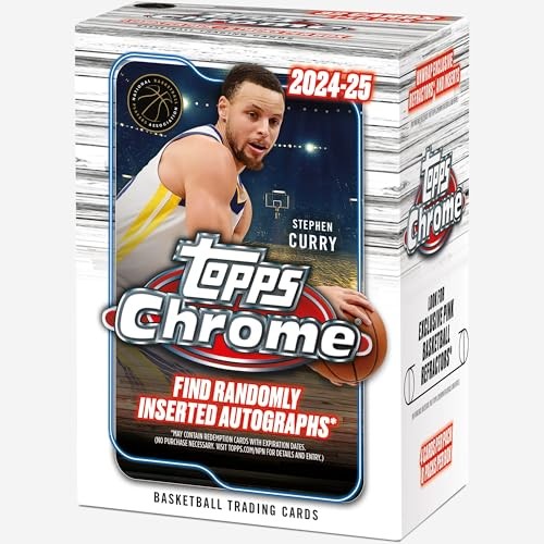 Topps 2024-25 Chrome Basketball Blaster Box