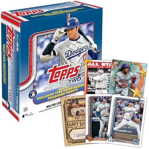 Topps MLB Baseball 2025 Series Two Mega Box