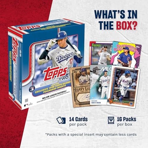 Topps MLB Baseball 2025 Series Two Mega Box
