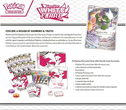 Pokémon White Flare Elite Trainer Box Reshiram