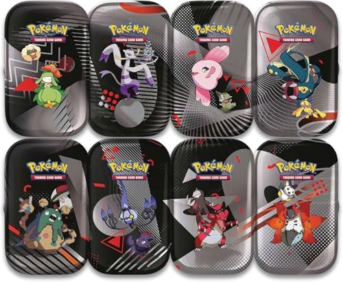 Black Bolt & White Flare Pokémon Mini Tin (Random Art)