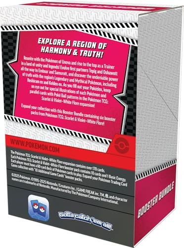 Pokémon Scarlet & Violet 10.5 White Flare Booster Bundle