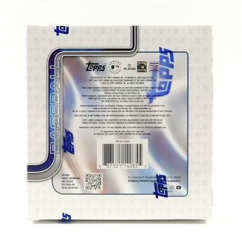 Topps 2025 Chrome Baseball Logofractor Mega Box