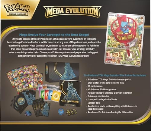 Pokémon Mega Evolution Elite Trainer Box - Art Varies