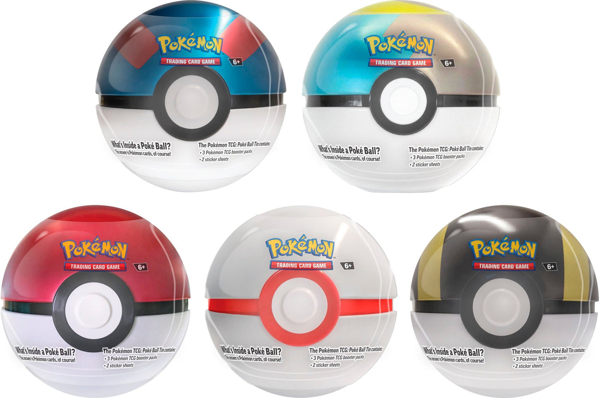 Pokémon Poké Ball Tins Q4 2025 - Styles May Vary