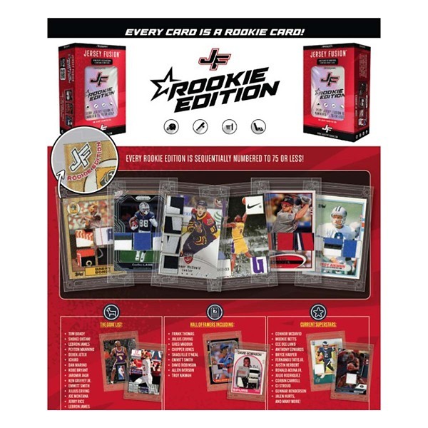 Sportscards.com 2025 Rookie Edition Jersey Fusion