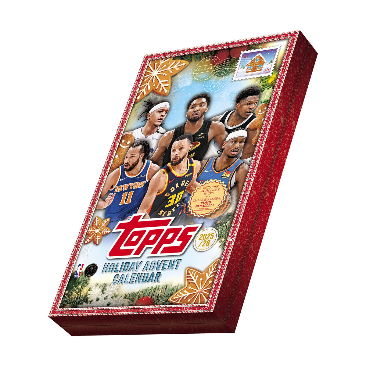Topps 2025 Holiday Basketball Advent Calendar