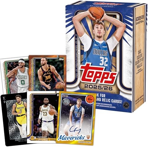 Topps 2025 Basketball Factory Sealed Value Box