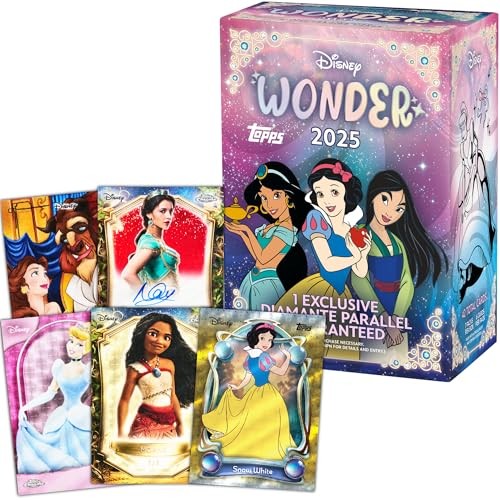 Topps 2025 Disney Wonder Blaster Box, Pack of 42