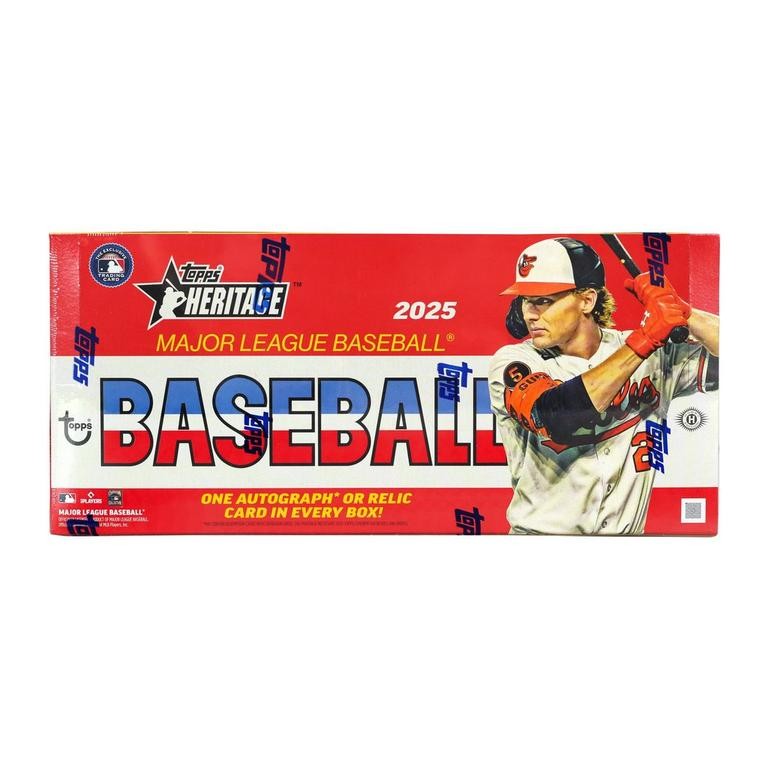 Topps 2025 Heritage MLB Baseball Hobby Box