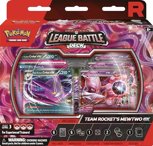 Pokémon Team Rocket’s Mewtwo Ex League Battle Deck