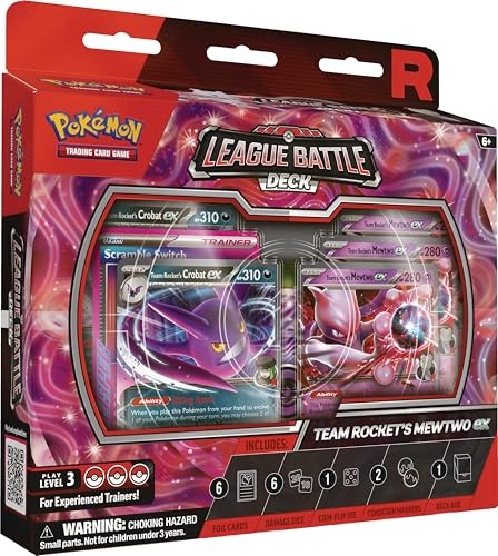 Pokémon Team Rocket’s Mewtwo Ex League Battle Deck