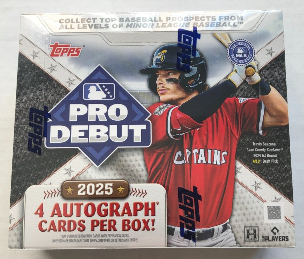 Topps 2025 Pro Debut Baseball Jumbo Hobby Box Sealed