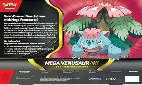 Pokémon Mega Venusaur Ex Premium Collection