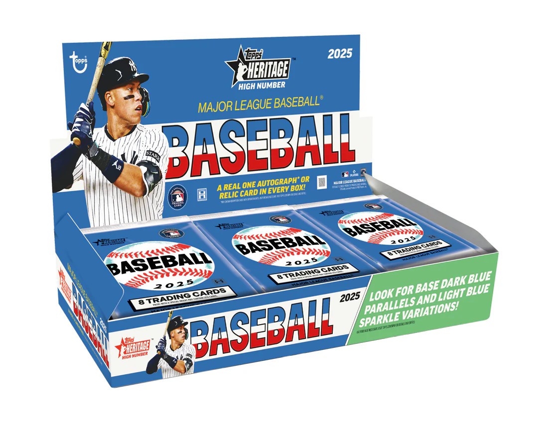 Topps 2025 Heritage High Number Baseball Hobby Box