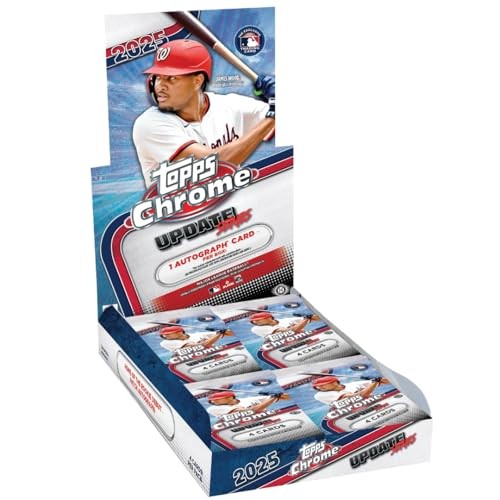 Topps 2025 Chrome Updates Baseball Hobby Box