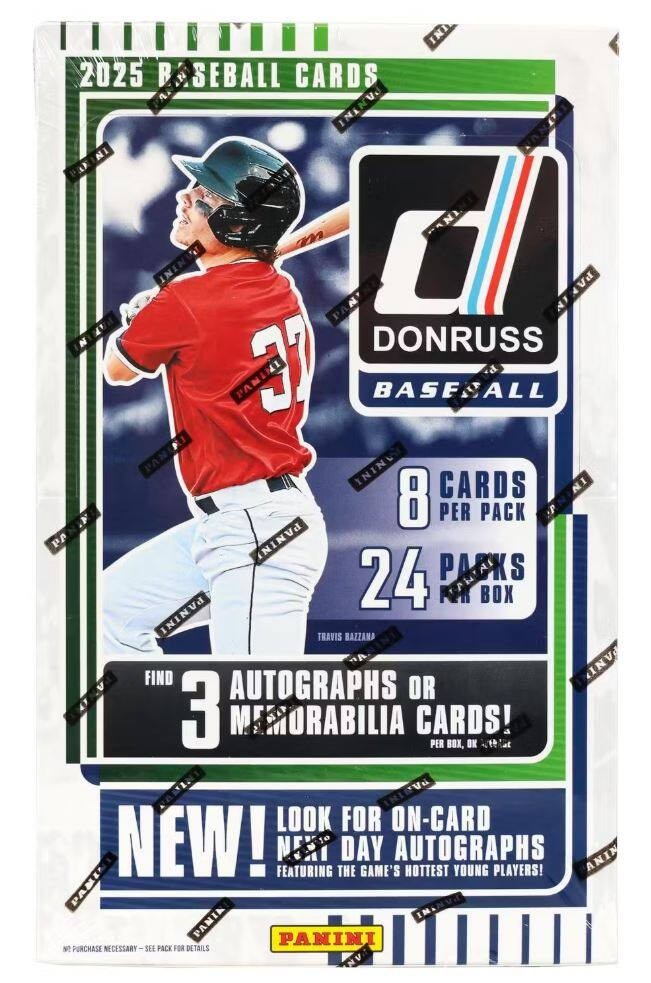 Panini 2025 Donruss Baseball Hobby Box