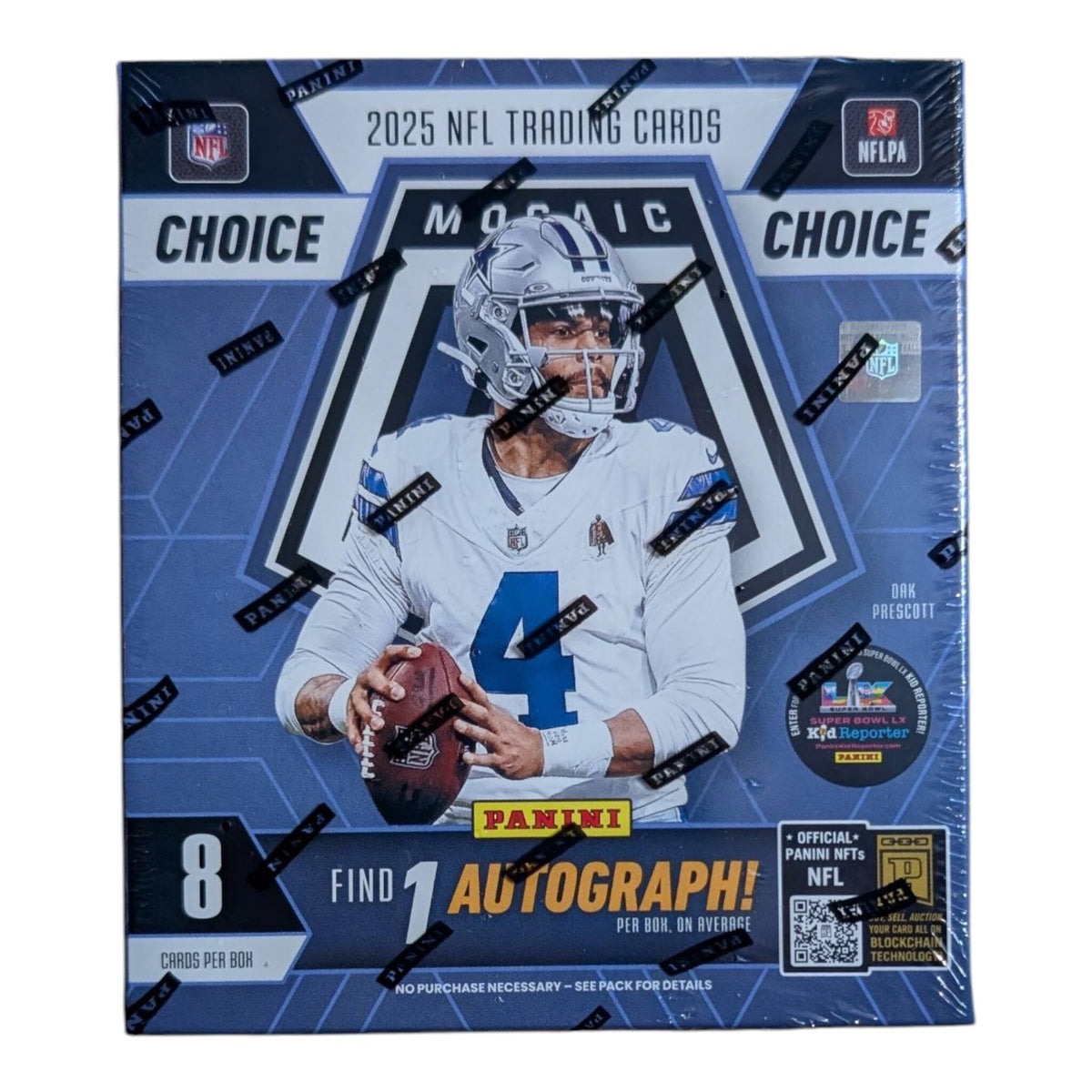Panini 2025 Mosaic Football Choice Hobby Box