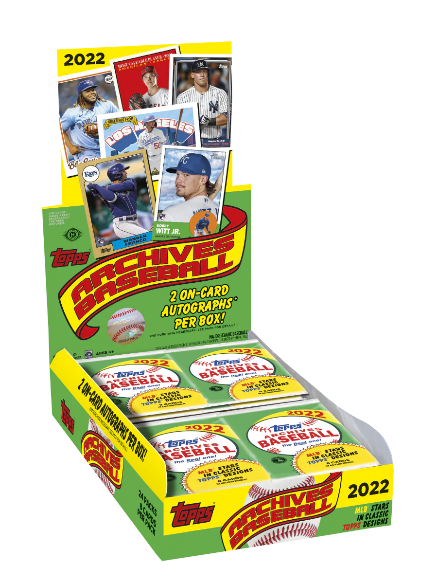 2022 Topps Archive Baseball Hobby Box
