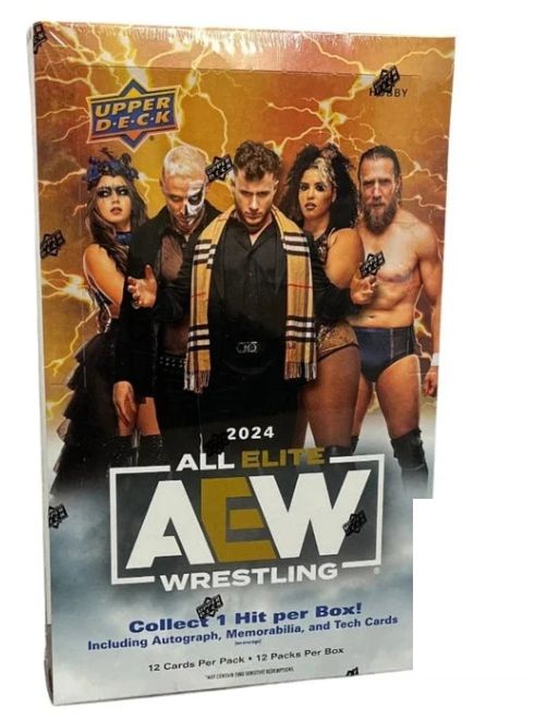 2024 Upper Deck AEW Wrestling Hobby Box