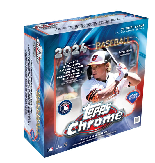 2024 Topps Chrome Update Series Baseball Mega Box (Pete Crow-Armstrong)