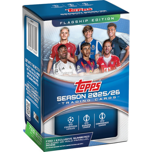 2025/26 Topps UCC Club Competitions Factory Sealed Value Box