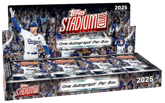 2025 Topps Stadium Club Baseball Factory Sealed HOBBY Box