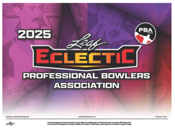 2025 Leaf Eclectic PBA Bowling Jumbo Box