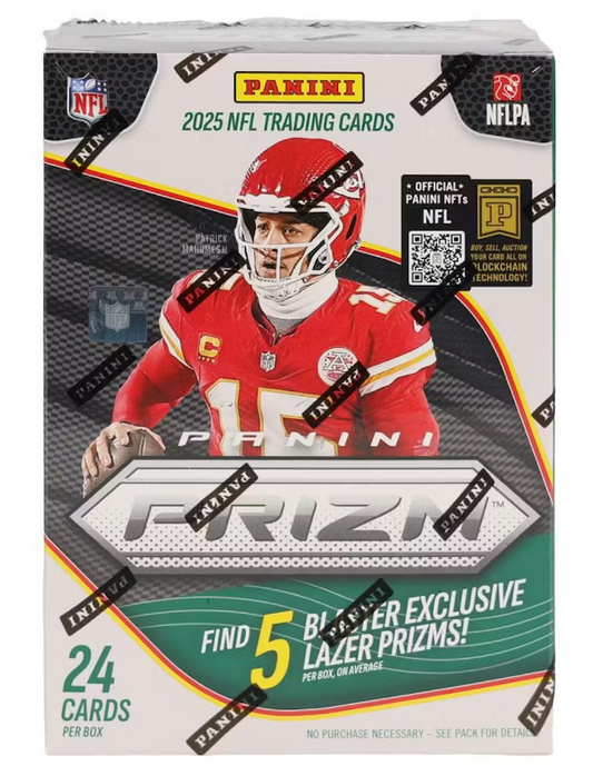 2025 Panini Prizm Football 6-Pack Blaster Box (Lazer Prizms!)