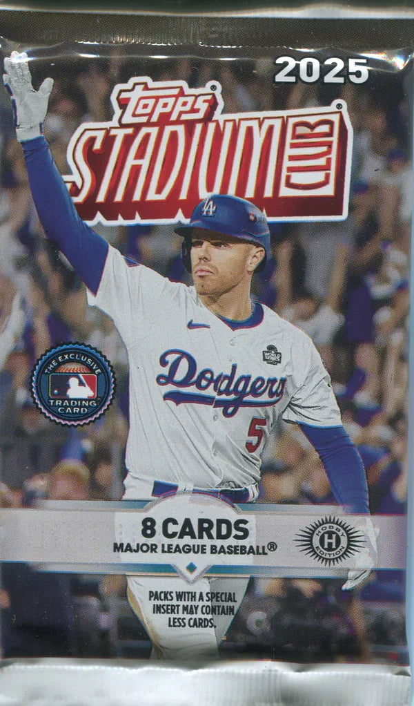 2025 Topps Stadium Club Baseball Factory Sealed HOBBY Pack