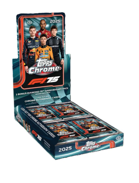 2025 Topps Chrome Formula 1 - Hobby Box - F1