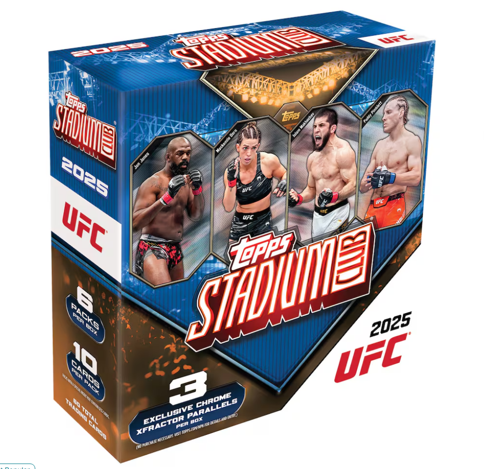 2025 Topps Stadium Club UFC Mega Box