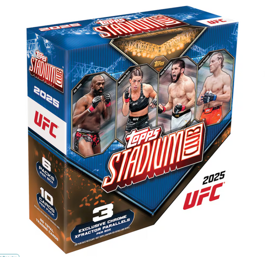 2025 Topps Stadium Club UFC Mega Box
