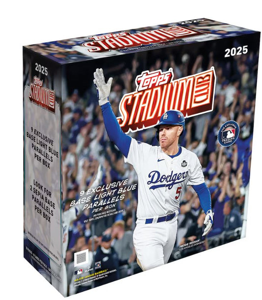 2025 Topps Stadium Club Baseball Factory Sealed MEGA Box