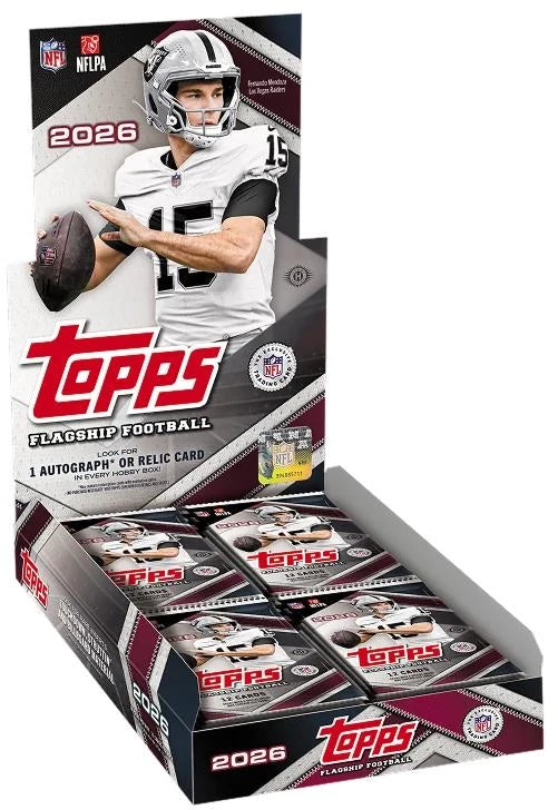2026 Topps Football Flagship Hobby Box