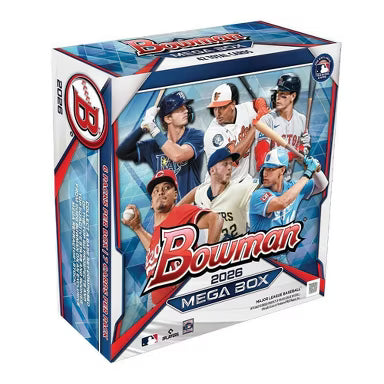 2026 Topps Bowman MLB Trading Card Mega Box