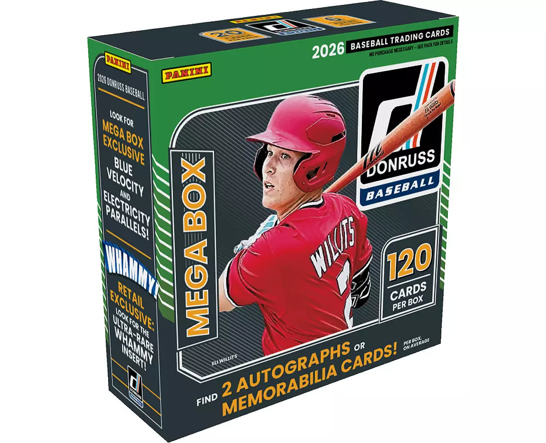 2026 Donruss Baseball Mega Box
