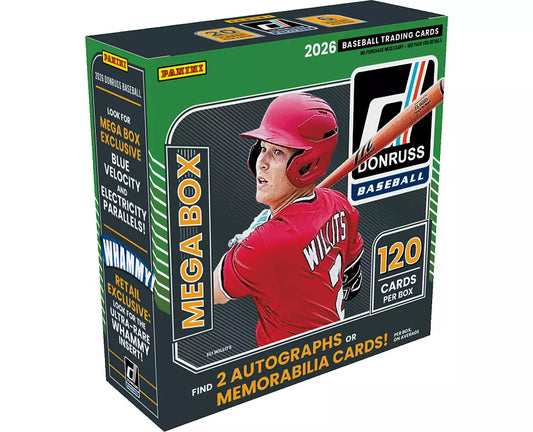 2026 Donruss Baseball Mega Box