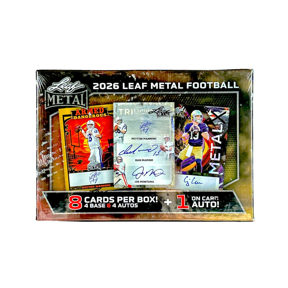 2026 Leaf Metal Football Hobby