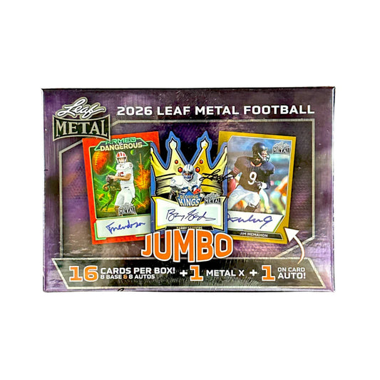 2026 Leaf Metal Football Jumbo