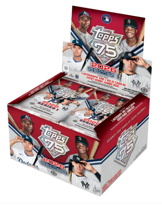2026 Topps Series 1 Baseball - Jumbo Box