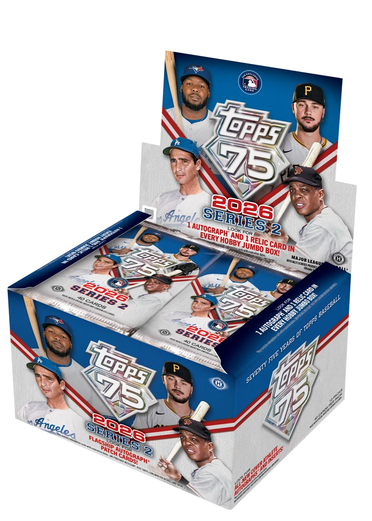 2026 Topps Series 2 Baseball Hobby Jumbo Box