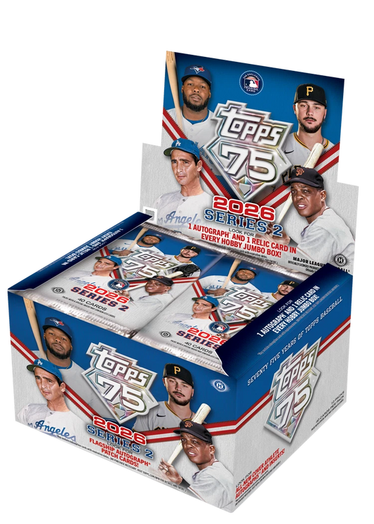 2026 Topps Series 2 Baseball Hobby Jumbo Box