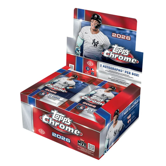 2026 Topps Chrome Baseball Hobby Jumbo Box