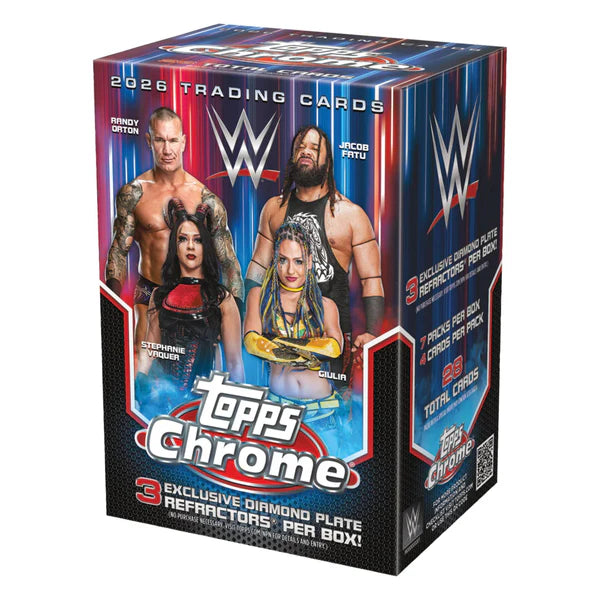 2026 Topps Chrome WWE Blaster Box