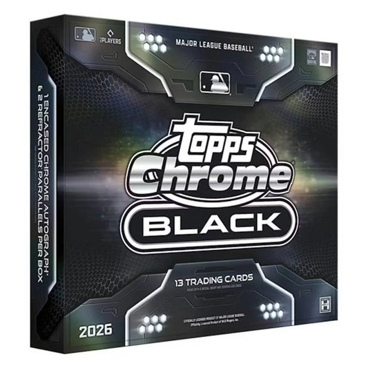 2026 Topps Black Chrome Baseball Hobby Box