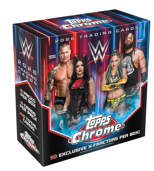 2026 Topps Chrome WWE Mega Box